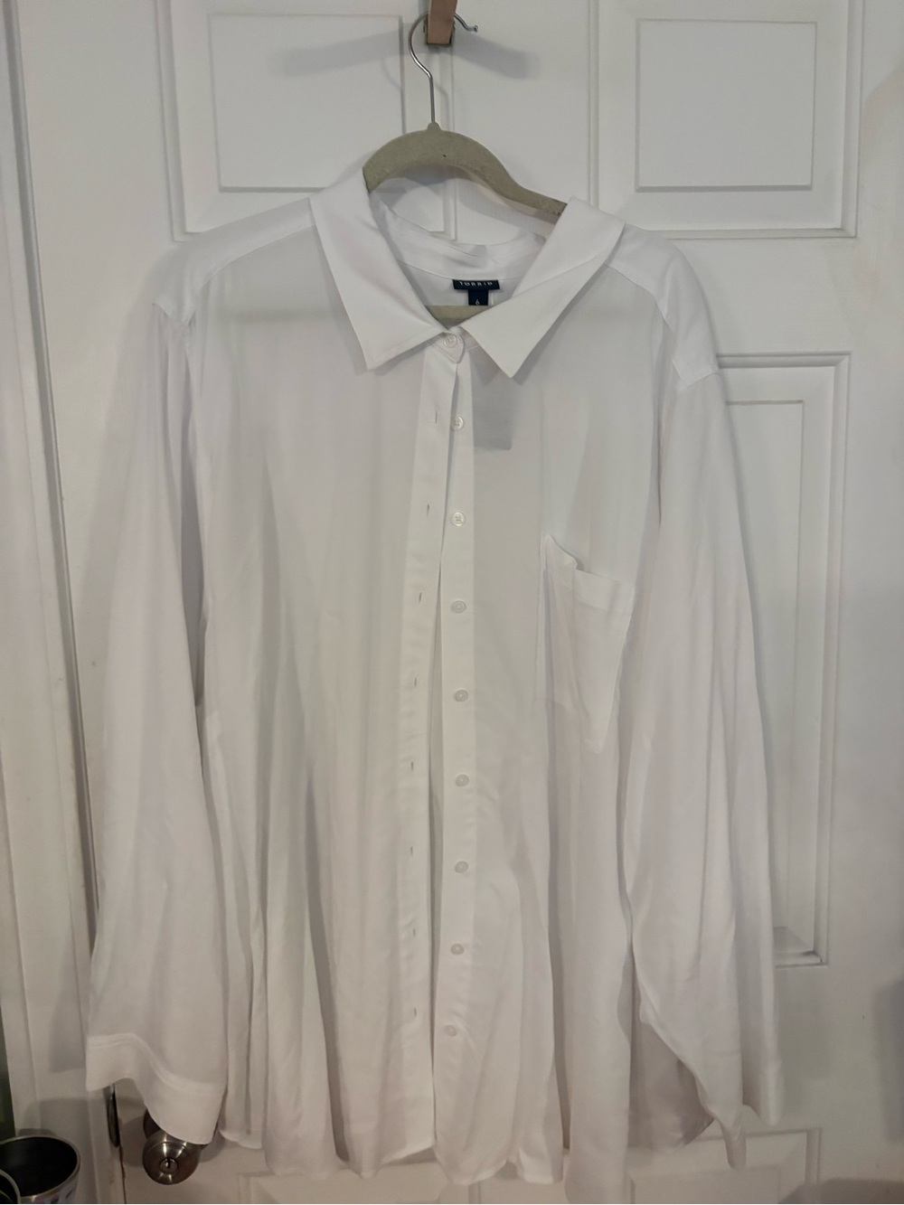 Classic White Women’ Dress Shirt - Torrid